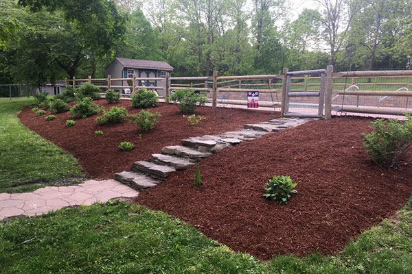 Mulching and Plantings