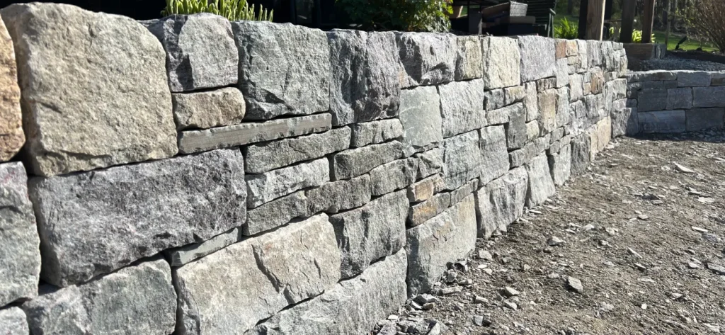 Boulder Or Block Retaining Wall