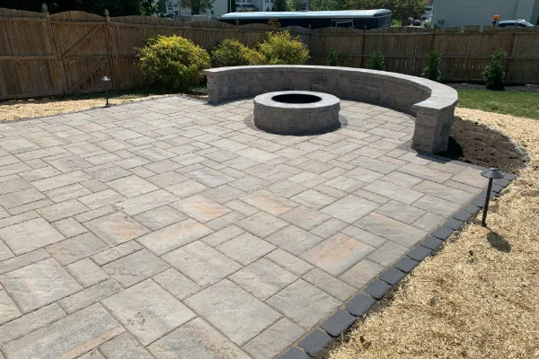 firepit installation