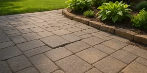 How to fix sinking paver patios