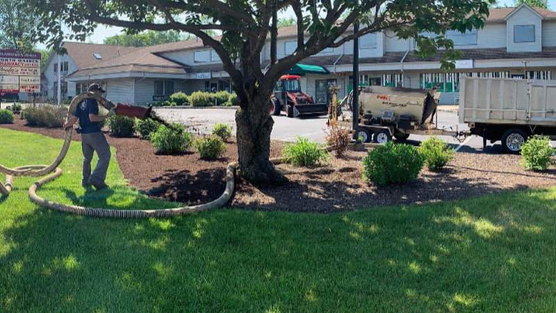 Mulching, New Jersey